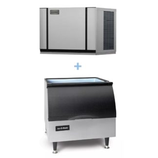 Ice-O-Matic CIM0430FA/B25PP 435 lb Full Cube Ice Maker w/ Bin - 242 lb Storage, Air Cooled, 115v