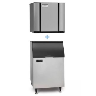 Ice-O-Matic CIM0520FA/B55PS 561 lb Full Cube Ice Maker w/ Bin - 510 lb Storage, Air Cooled, 115v