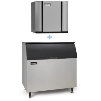 Ice-O-Matic CIM1136HA/B110PS 932 lb Half Cube Ice Maker w/ Bin - 854 lb Storage, Air Cooled, 208-230v/1ph