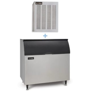 Ice-O-Matic GEM0956A/B110PS 1053 lb Nugget Ice Maker w/ Bin - 854 lb Storage, Air Cooled, 208-230v/1ph