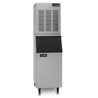 Ice-O-Matic GEM0650A/B55PS/KBT19 740 lb Nugget Ice Maker w/ Bin - 510 lb Storage, Air Cooled, 115v