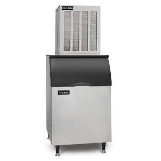 Ice-O-Matic MFI0500A/B55PS 540 lb Flake Ice Maker w/ Bin - 510 lb Storage, Air Cooled, 115v