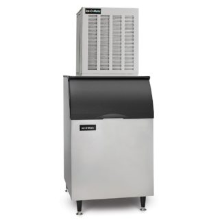 Ice-O-Matic MFI0800A/B55PS 900 lb Flake Ice Maker w/ Bin - 510 lb Storage, Air Cooled, 115v