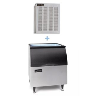 Ice-O-Matic MFI1256A/B40PS 1149 lb Flake Ice Maker w/ Bin - 344 lb Storage, Air Cooled, 208-230v/1ph