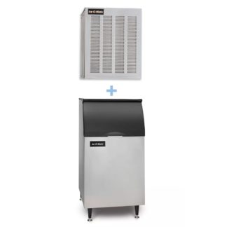 Ice-O-Matic MFI1256A/B42PS 1149 lb Flake Ice Maker w/ Bin - 351 lb Storage, Air Cooled, 208-230v/1ph