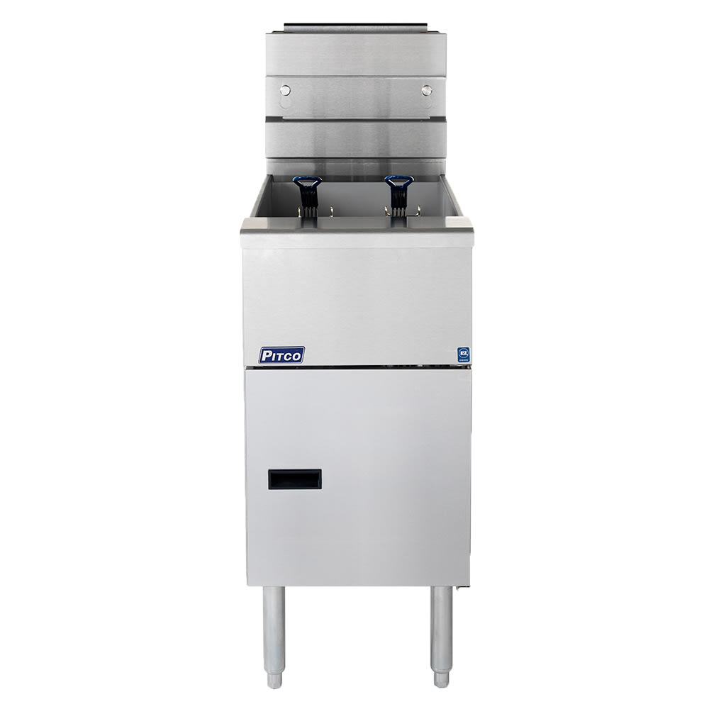 Pitco SG14RS Gas Fryer - (1) 50 lb Vat, Floor Model - Image 4