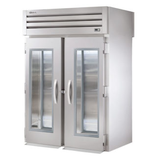 True STA2RRI-2G 68" Two Section Roll In Refrigerator, (2) Left/Right Hinge Glass Doors, 115v