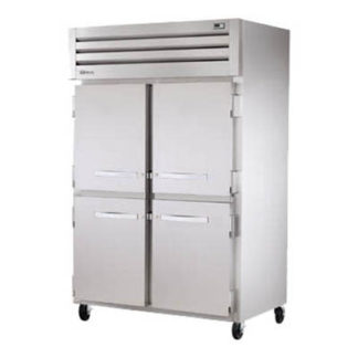 True STG2F-4HS-HC 52 5/8" Two Section Reach In Freezer, (4) Solid Doors, 115v