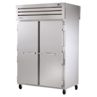 True STR2F-2S 52" Two Section Reach-In Freezer, (2) Solid Doors, 115v