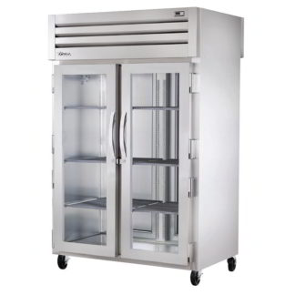 True STA2HPT-2G-2S Full Height Insulated Mobile Heated Cabinet w/ (6) Pan Capacity, 208-230v/1ph