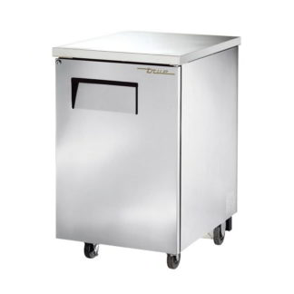 True TBB-1-S-HC 23 1/2" Bar Refrigerator - 1 Swinging Solid Door, Stainless, 115v