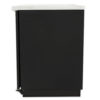 True TBB-2-HC 58 7/8" Bar Refrigerator - 2 Swinging Solid Doors, Black, 115v - Image 4