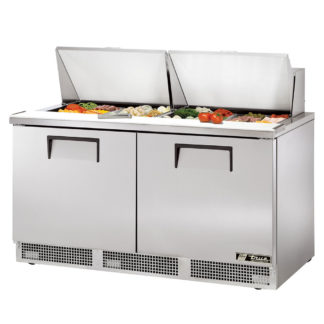 True TFP-64-24M 64" Sandwich/Salad Prep Table w/ Refrigerated Base, 115v