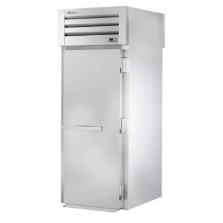 True STR1HRT89-1S-1S Full Height Insulated Mobile Heated Cabinet w/ (1) Rack Capacity, 208-230v/1ph