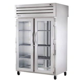True STR2HPT-2G-2S Full Height Insulated Mobile Heated Cabinet w/ (6) Pan Capacity, 208-230v/1ph