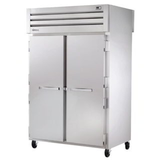True STR2HPT-2S-2S Full Height Insulated Mobile Heated Cabinet w/ (6) Pan Capacity, 208-230v/1ph