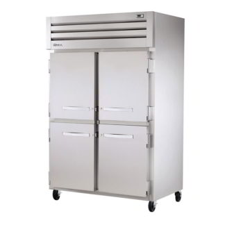 True STR2HRT-2S-2S Full Height Insulated Mobile Heated Cabinet w/ (2) Rack Capacity, 208-230v/1ph