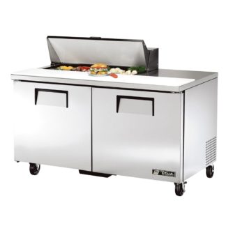 True TSSU-60-10-HC 60" Sandwich/Salad Prep Table w/ Refrigerated Base, 115v