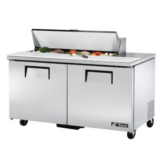 True TSSU-60-12-HC 60" Sandwich/Salad Prep Table w/ Refrigerated Base, 115v