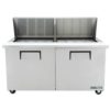 True TSSU-60-24M-B-ST-HC 60" Sandwich/Salad Prep Table w/ Refrigerated Base, 115v - Image 3