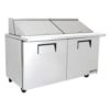 True TSSU-60-24M-B-ST-HC 60" Sandwich/Salad Prep Table w/ Refrigerated Base, 115v - Image 4