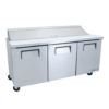 True TSSU-72-18-HC 72" Sandwich/Salad Prep Table w/ Refrigerated Base, 115v - Image 3