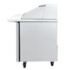 True TSSU-72-30M-B-ST-HC 72" Sandwich/Salad Prep Table w/ Refrigerated Base, 115v - Image 4