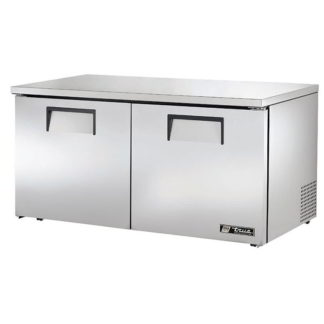 True TUC-60-LP-HC 60" W Undercounter Refrigerator w/ (2) Sections & (2) Doors, 115v