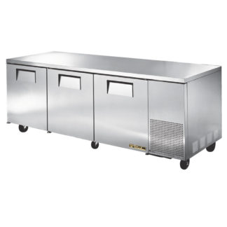 True TUC-93-HC~SPEC3 93" W Undercounter Refrigerator w/ (3) Sections & (3) Doors, 115v