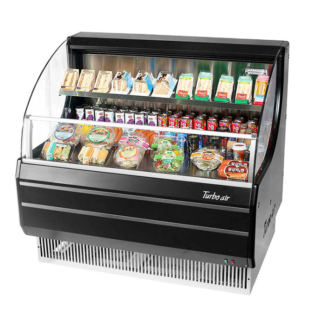 Turbo Air TOM-40LB-N 39" Horizontal Open Air Cooler w/ (2) Levels, 115v