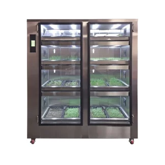 Carter-Hoffmann GC12 Undercounter Non-Insulated Mobile Growing Cabinet w/ (4) Growing Flat Capacity, 120v