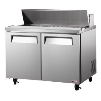 Turbo Air EST-60-N 60 1/4" Sandwich/Salad Prep Table w/ Refrigerated Base, 115v