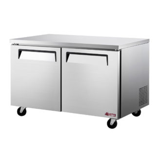 Turbo Air EUR-60-N6 60 1/4" W Undercounter Refrigerator w/ (2) Sections & (2) Doors, 115v