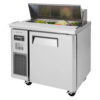 Turbo Air JST-36-N 36" Sandwich/Salad Prep Table w/ Refrigerated Base, 115v