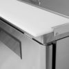 Turbo Air JST-36-N 36" Sandwich/Salad Prep Table w/ Refrigerated Base, 115v - Image 7