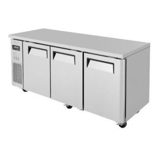Turbo Air JUR-72S-N6 70 7/8" W Undercounter Refrigerator w/ (3) Section & (3) Door, 115v