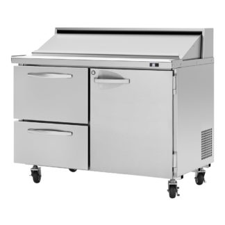 Turbo Air PST-48-D2R-N 48 1/4" Sandwich/Salad Prep Table w/ Refrigerated Base, 115v