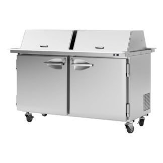 Turbo Air PST-60-24-N-DS 60 1/4" Sandwich/Salad Prep Table w/ Refrigerated Base, 115v