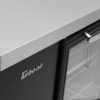 Turbo Air TBB-24-48SG-N 49" Bar Refrigerator - 2 Swinging Glass Doors, Black, 115v - Image 4