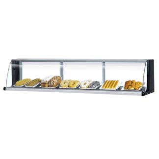 Turbo Air TOMD-40LB 39" Low Top Display Dry Case w/ Open Front for TOM-40S/L, Black