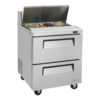 Turbo Air TST-28SD-D2-N 27" Sandwich/Salad Prep Table w/ Refrigerated Base, 115v - Image 8