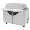 Turbo Air TST-48SD-18-N-DS 48" Sandwich/Salad Prep Table w/ Refrigerated Base, 115v