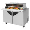 Turbo Air TST-48SD-18-N-DS 48" Sandwich/Salad Prep Table w/ Refrigerated Base, 115v - Image 2