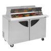 Turbo Air TST-48SD-18-N-DS 48" Sandwich/Salad Prep Table w/ Refrigerated Base, 115v - Image 6