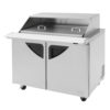 Turbo Air TST-48SD-18-N-SL 48 1/4" Sandwich/Salad Prep Table w/ Refrigerated Base, 115v - Image 2