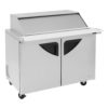 Turbo Air TST-48SD-18-N-SL 48 1/4" Sandwich/Salad Prep Table w/ Refrigerated Base, 115v - Image 7