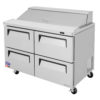 Turbo Air TST-48SD-D4-N 48 1/4" Sandwich/Salad Prep Table w/ Refrigerated Base, 115v - Image 2