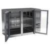 Beverage Air BB48HC-1-G-S 48" Bar Refrigerator - 2 Swinging Glass Doors, Stainless, 115v - Image 4