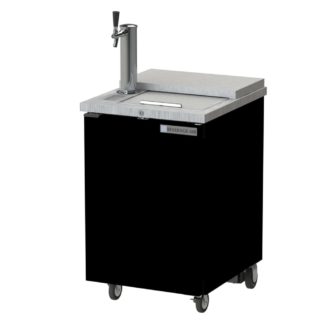 Beverage Air BM23HC-C-B 24" Draft Beer System w/ (1) Keg Capacity - (1) Column, Black, 115v