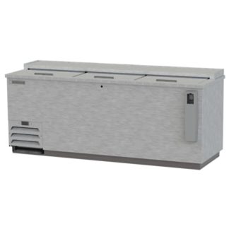 Beverage Air DW79HC-S-29 80" Forced Air Bottle Cooler - Holds (32) 12 oz Bottle Cases, Bottle Opener, 115v